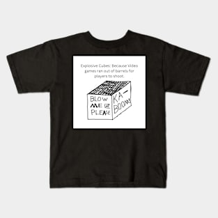 Explosive Cubes Kids T-Shirt